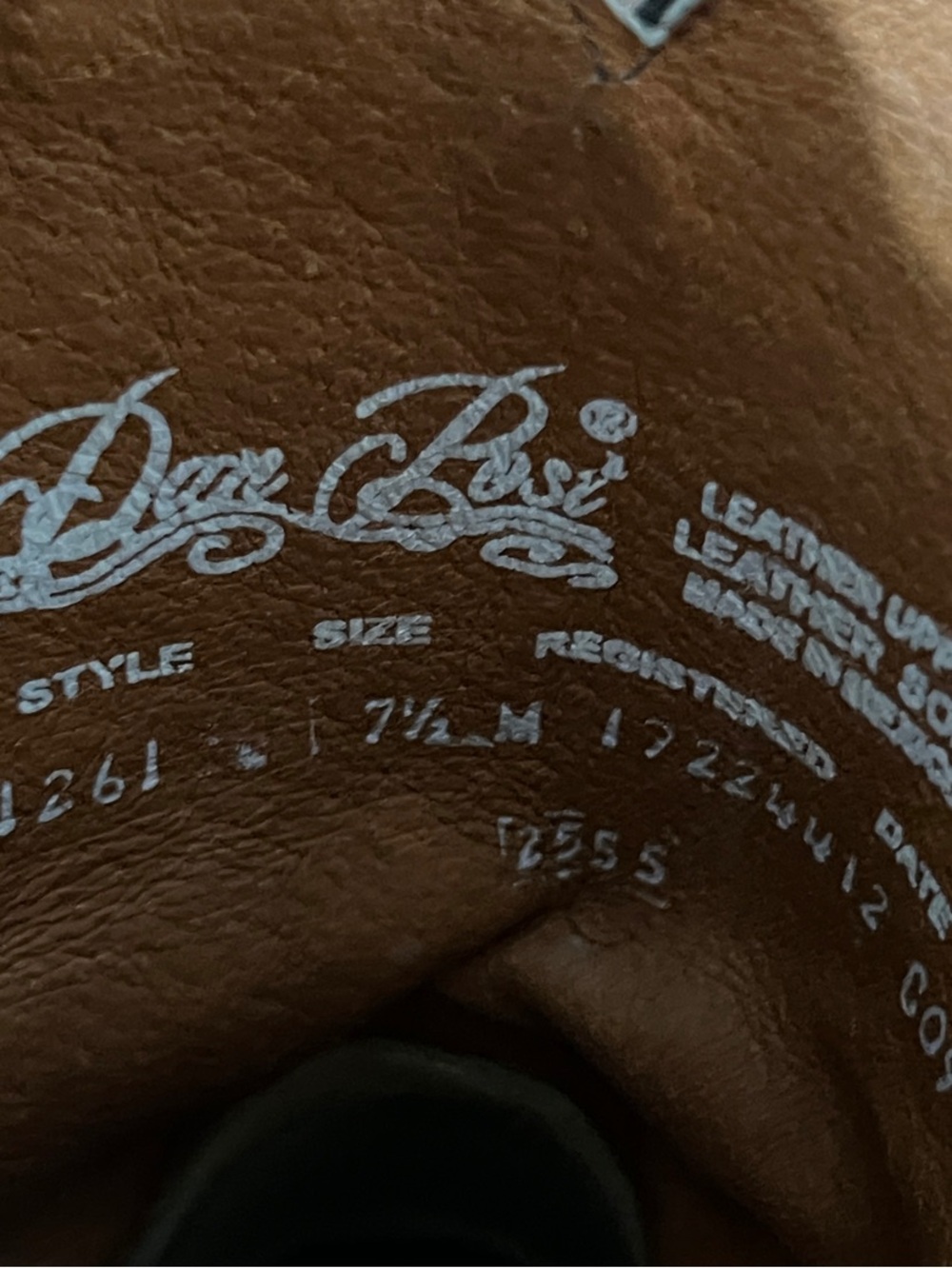 Dan Post Genuine Ostrich/Leather Western Boots - Picture 7 of 8